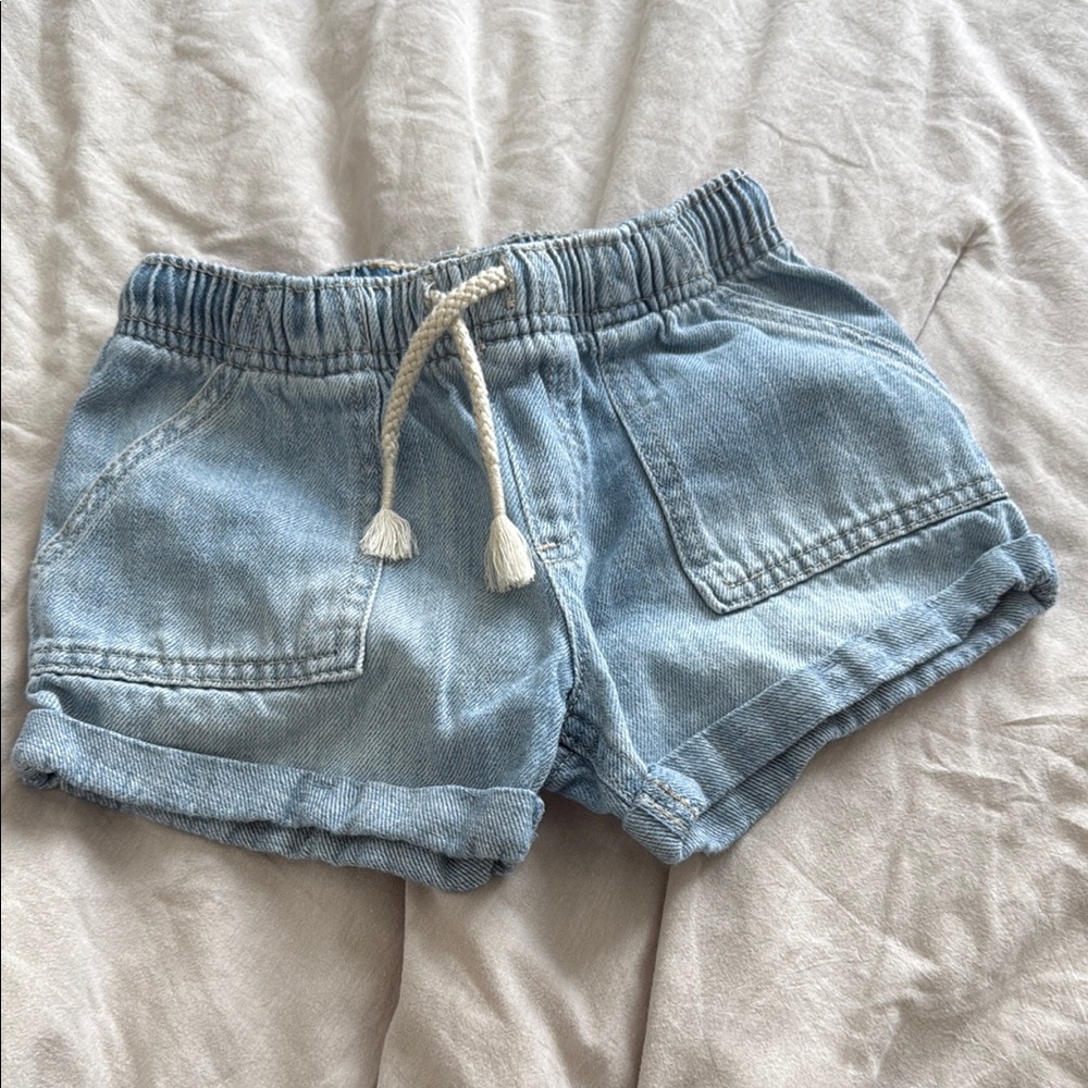 Cat & Jack Light Blue Kids Shorts